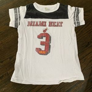 Miami Heat graphic tee shirt